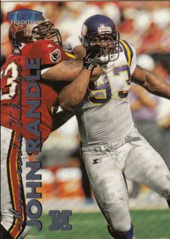 John Randle 1999 Fleer Tradition #232 Base RAW