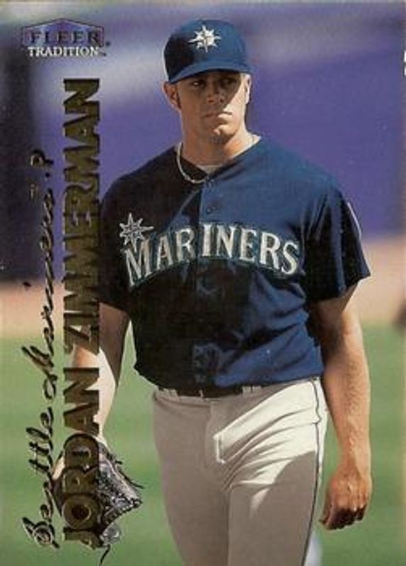 Jordan Zimmerman 1999 Fleer Tradition Update #U-89 Base Rookie RAW