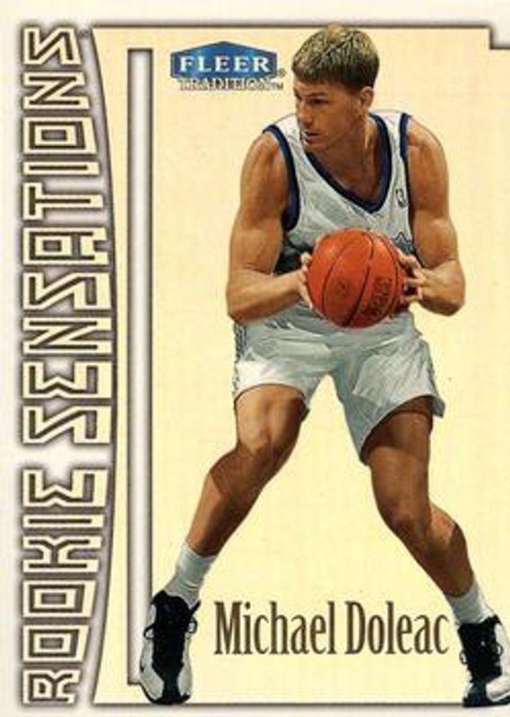 Michael Doleac 1999 Fleer Tradition #5-RS Rookie Sensations RAW