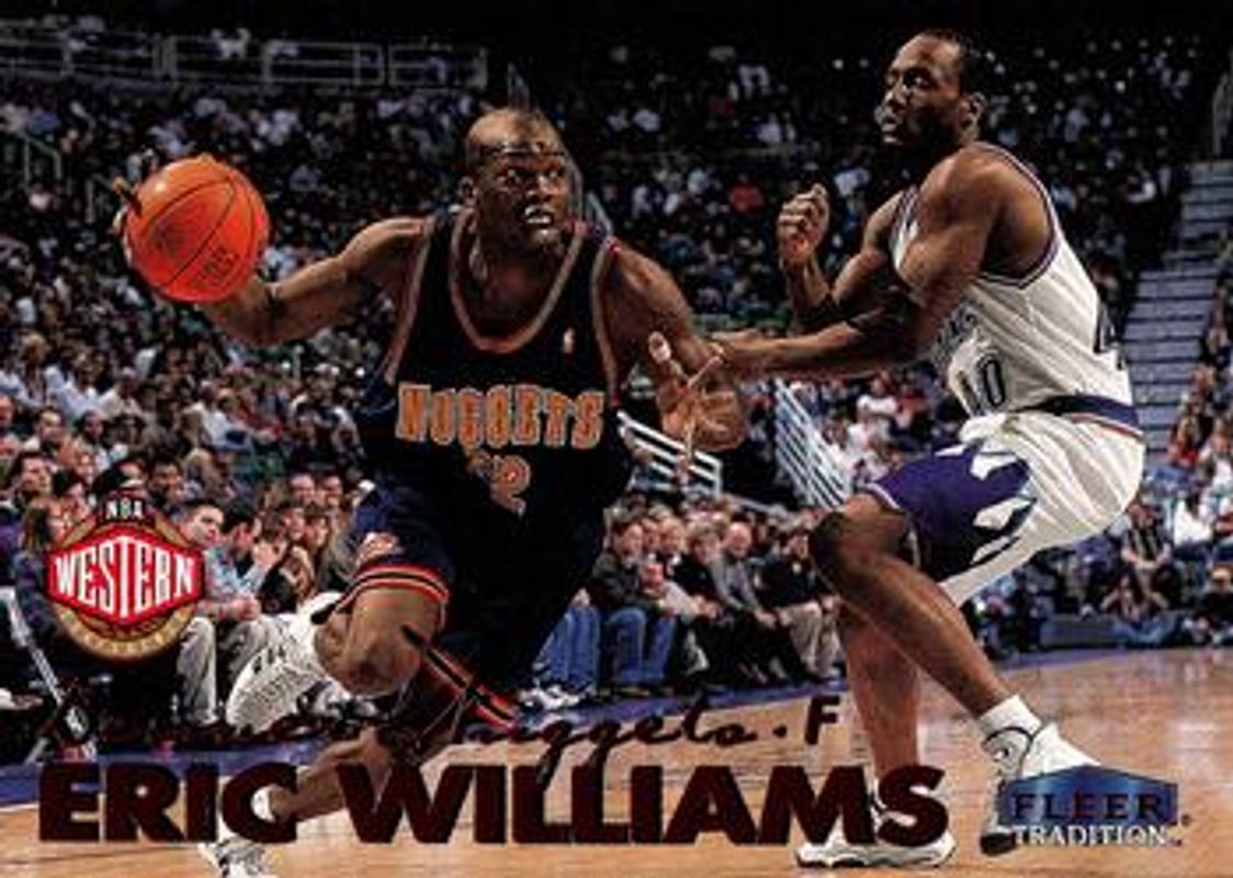Eric Williams 1999 Fleer Tradition #59 Base RAW