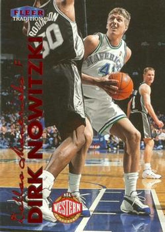Dirk Nowitzki 1999 Fleer Tradition #130 Base RAW