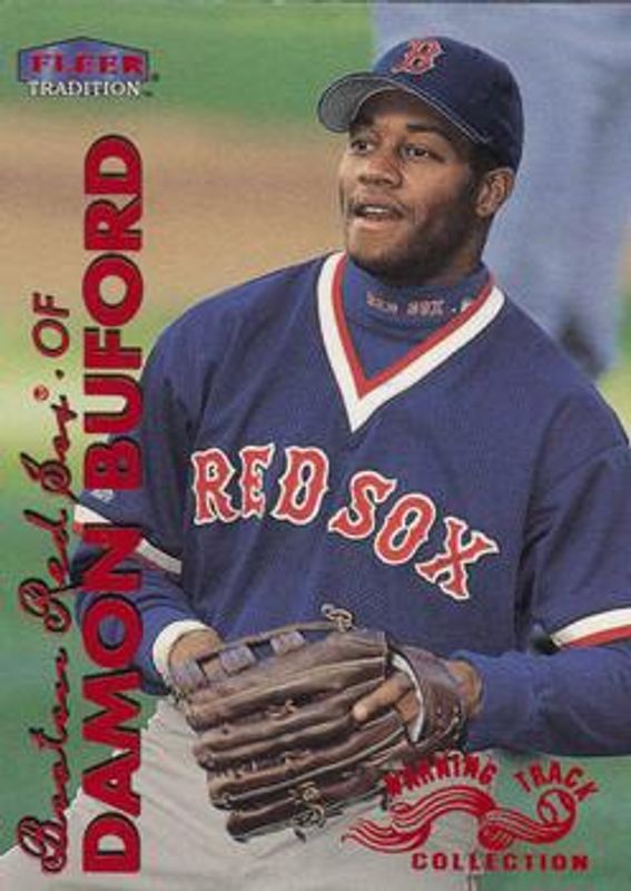 Damon Buford 1999 Fleer Tradition #374W Warning Track Collection RAW
