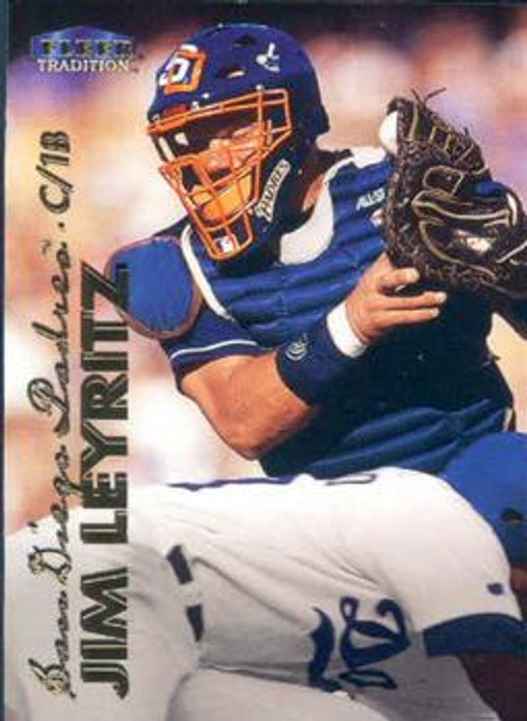 Jim Leyritz 1999 Fleer Tradition #394 Base RAW