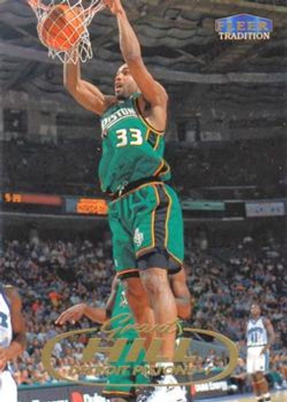 Grant Hill 1998 Fleer Tradition #33 Base RAW