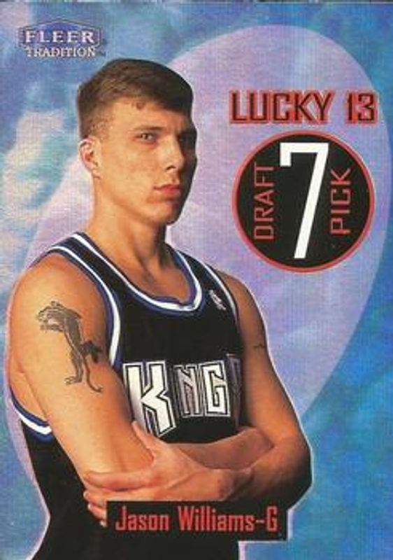 1998 Fleer Tradition #7-LT Lucky 13 Exchange