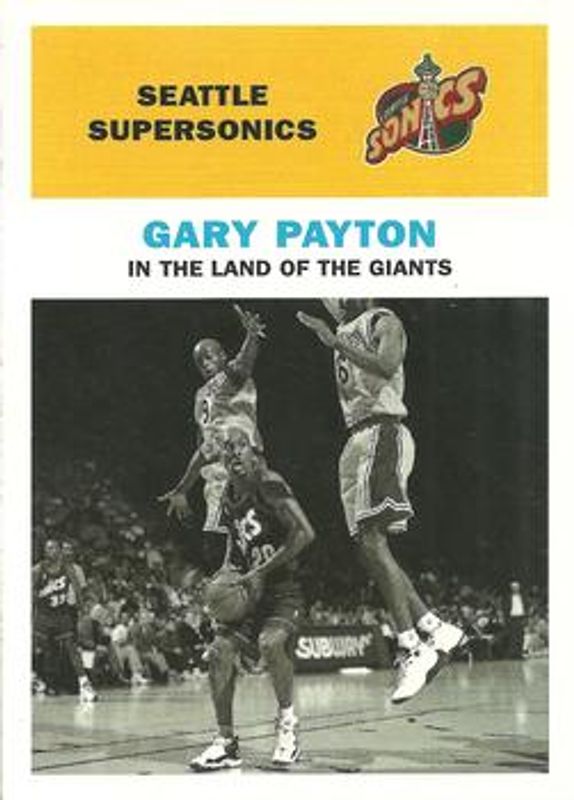 Gary Payton 1998 Fleer Tradition #20 Vintage '61 RAW