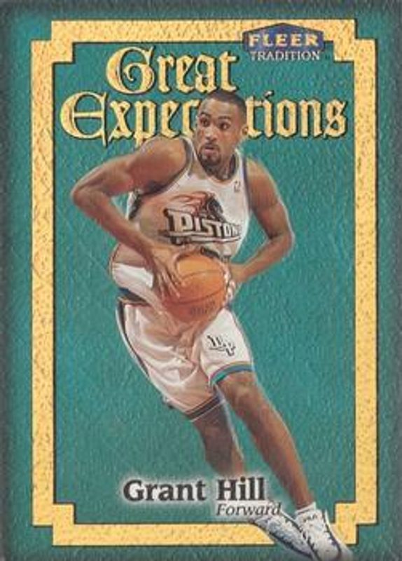 Grant Hill 1998 Fleer Tradition #6-GE Great Expectations RAW