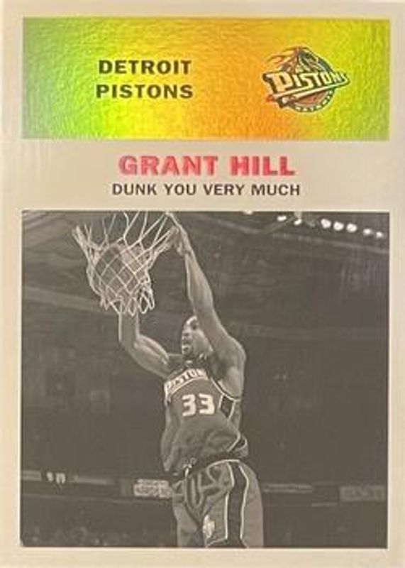 Grant Hill 1998 Fleer Tradition #33C Classic '61 /61 RAW