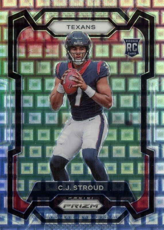 CJ Stroud 2023 Prizm #339 Pandora /400 Rookie PSA 10