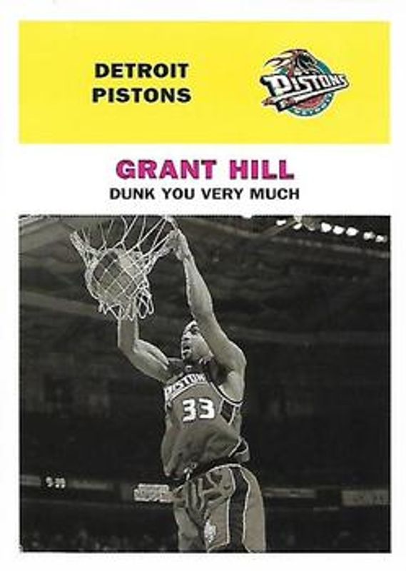 Grant Hill 1998 Fleer Tradition #33 Vintage '61 RAW