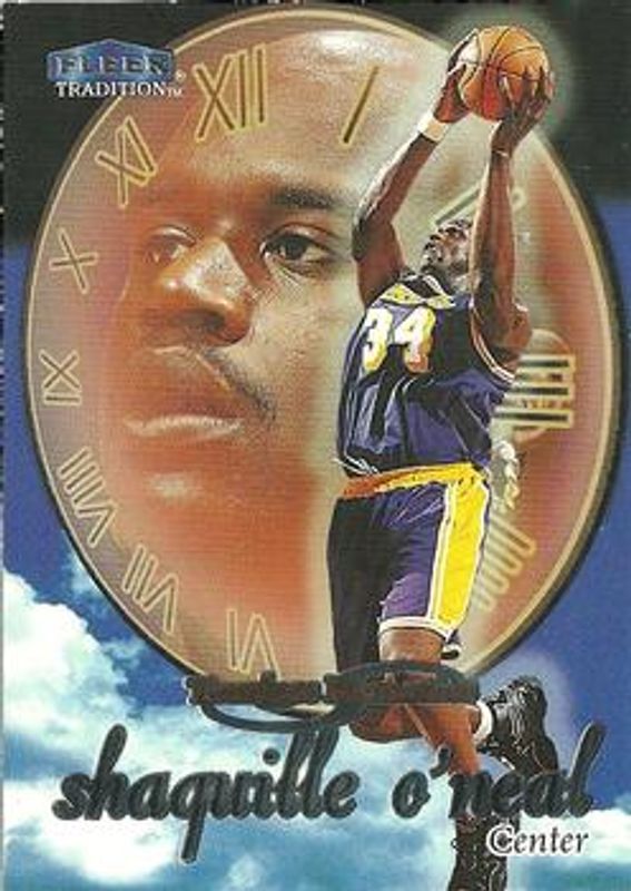 Shaquille O'Neal 1998 Fleer Tradition #6TM Timeless Memories RAW