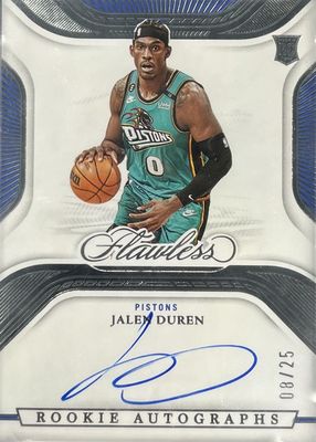2022 Flawless #RA-JDR Rookie Autographs /25