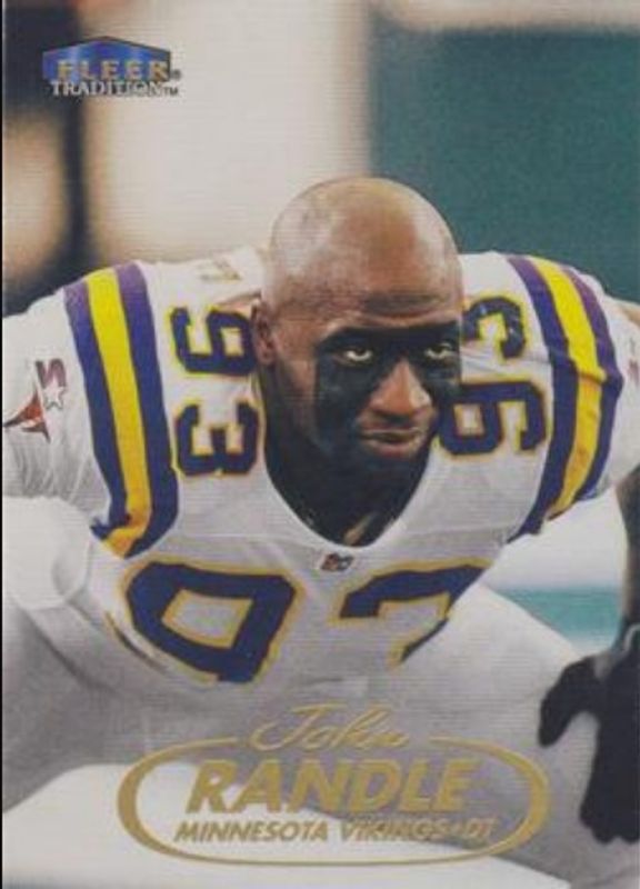 John Randle 1998 Fleer Tradition #27 Base RAW