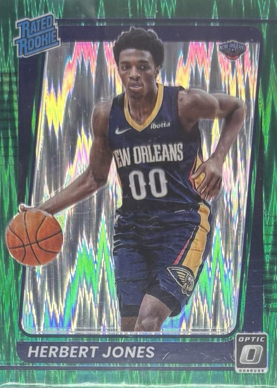 2021 Optic #157 Green Shock