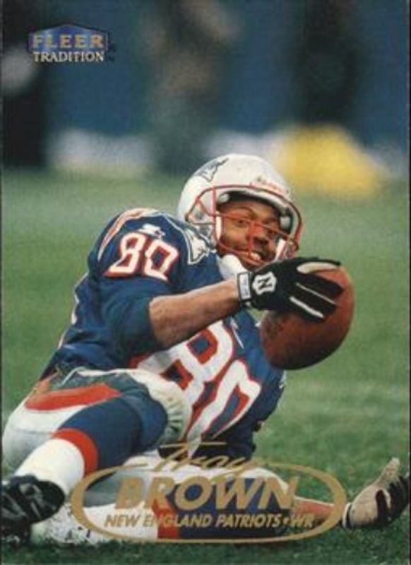 Troy Brown 1998 Fleer Tradition #144 Base RAW