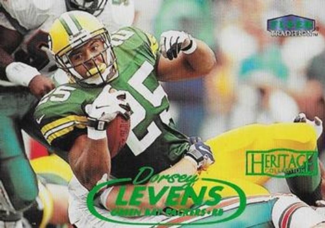 Dorsey Levens 1998 Fleer Tradition #134H Heritage /125 RAW