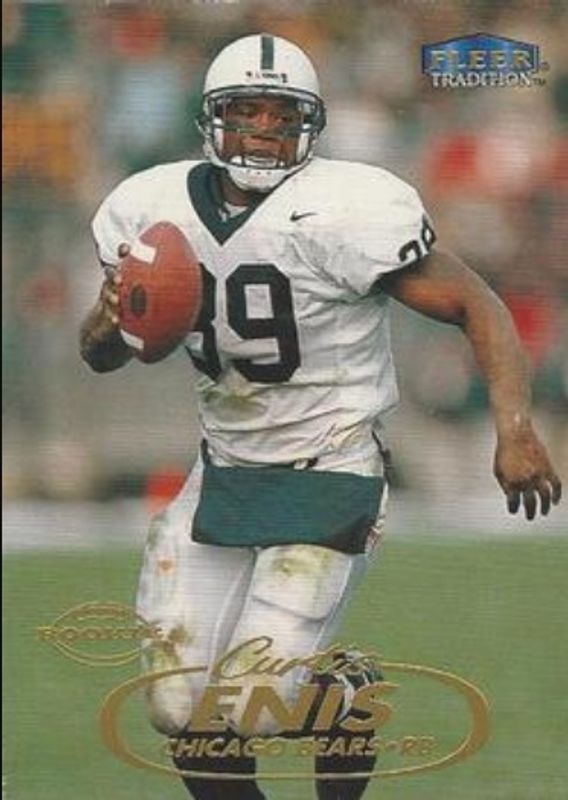 Curtis Enis 1998 Fleer Tradition #228 Base Rookie RAW