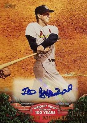 2016 Topps #WRIGA-SM 100 Years at Wrigley Autographs /25