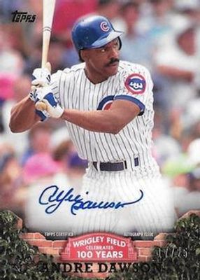 2016 Topps #WRIGA-AD 100 Years at Wrigley Autographs /25