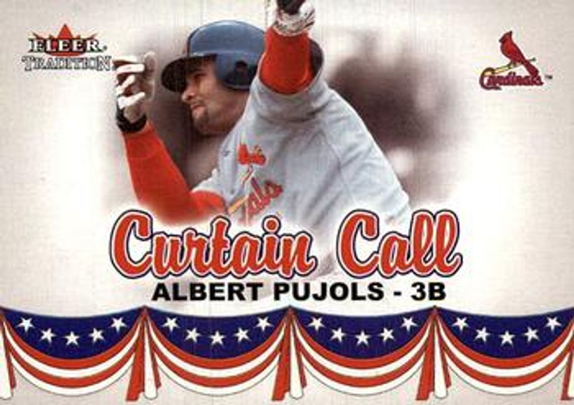 Albert Pujols 2002 Fleer Tradition Update #U368 Glossy /200 RAW