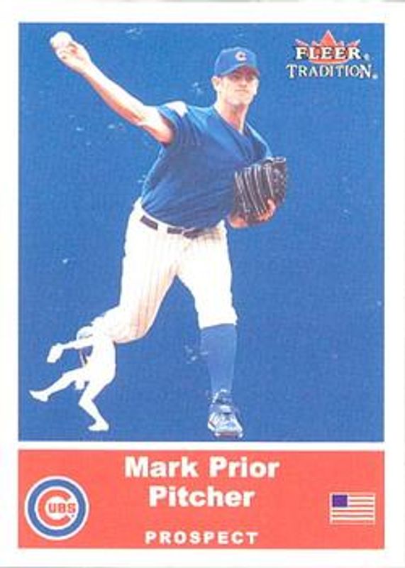 Mark Prior 2002 Fleer Tradition Update #U97 Base RAW