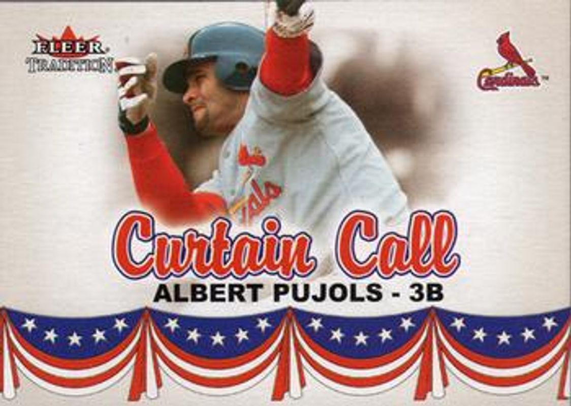 Albert Pujols 2002 Fleer Tradition Update #U368 Base RAW