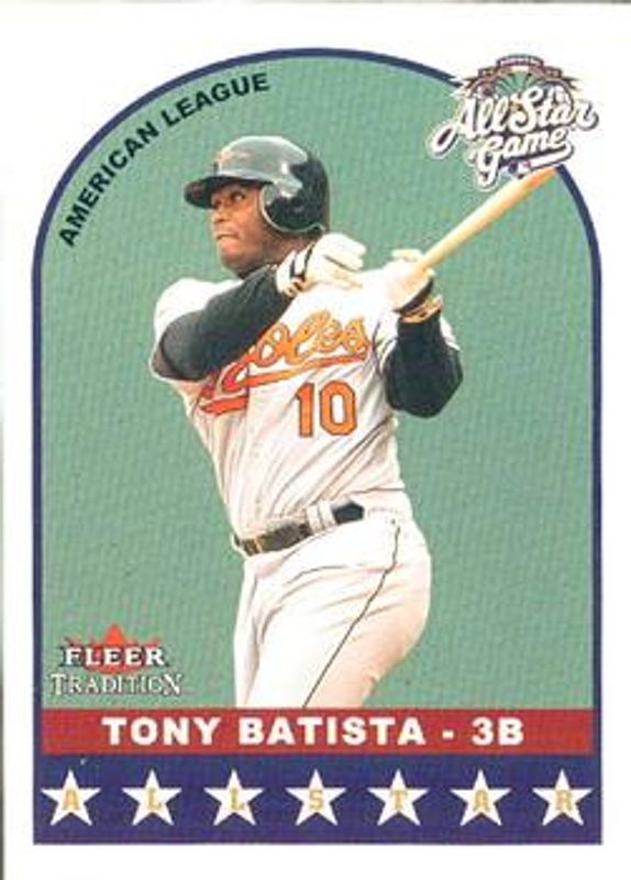 Tony Batista 2002 Fleer Tradition Update #U303 Base RAW