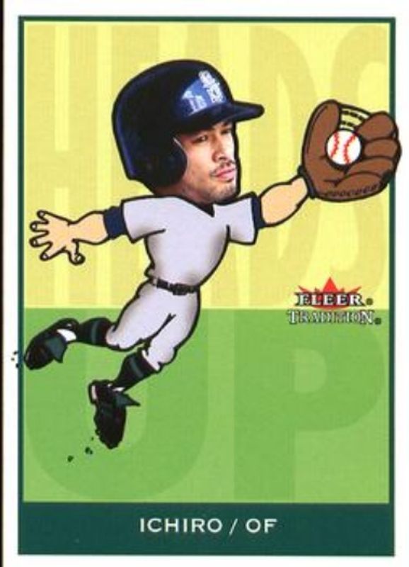 Ichiro Suzuki 2002 Fleer Tradition #2HU Heads Up Price Guide 