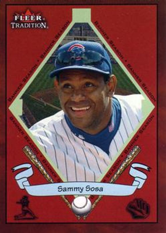 Sammy Sosa 2002 Fleer Tradition #480 Base RAW