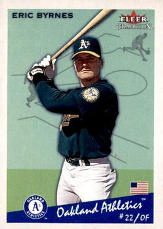Eric Byrnes 2002 Fleer Tradition #331 Base RAW