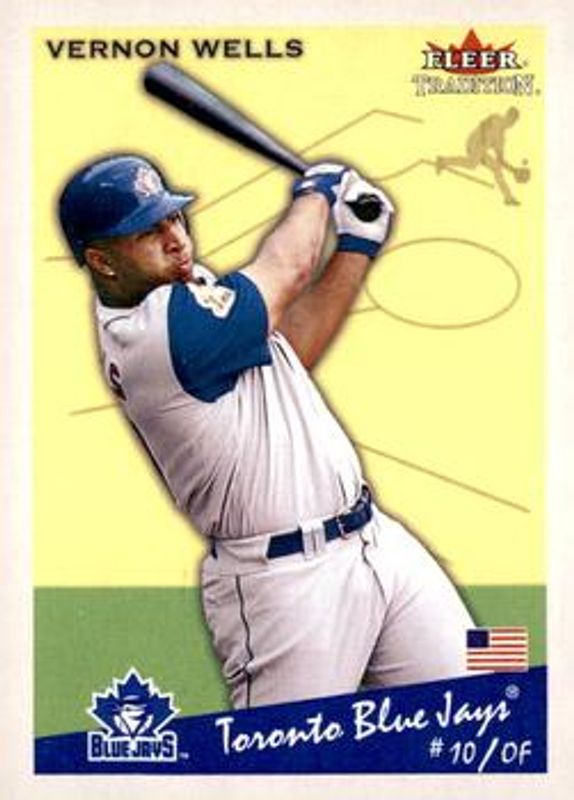 Vernon Wells 2002 Fleer Tradition #382 Base RAW
