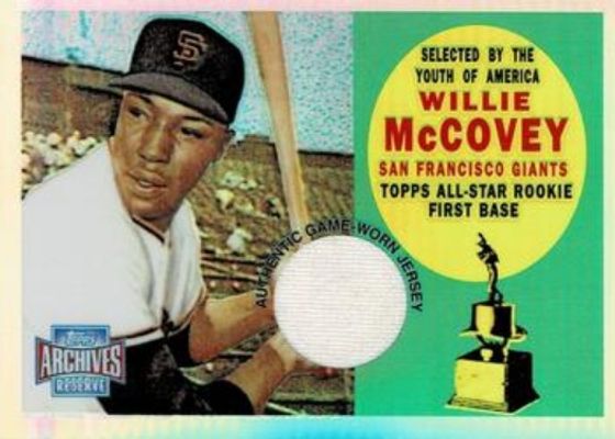 2001 Topps Archives Reserve #ARR19 Rookie Reprint Relics
