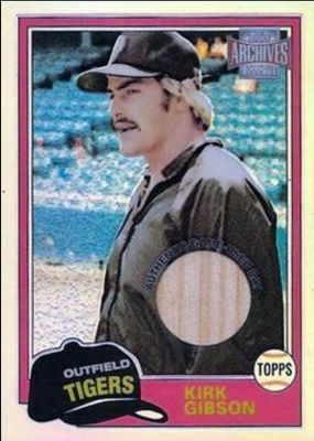 2001 Topps Archives Reserve #ARR38 Rookie Reprint Relics