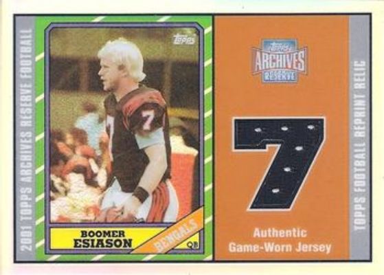 2001 Topps Archives Reserve #ARR-BE Jerseys