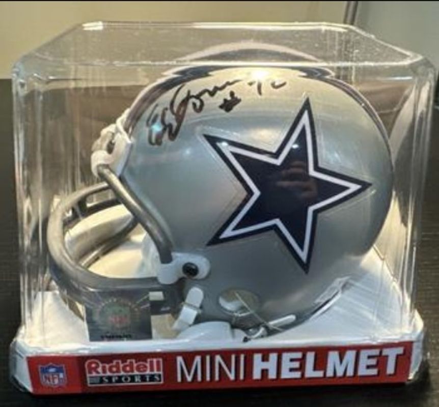 2001 Topps Archives Reserve #9 Mini Helmet Autographs