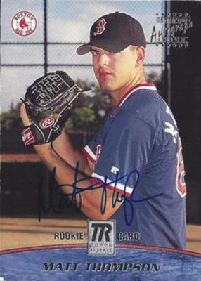 2001 Topps Reserve #TRA-34 Rookie Autographs