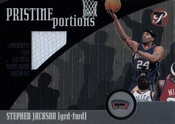 2001 Topps Pristine #PP-SJ Portions