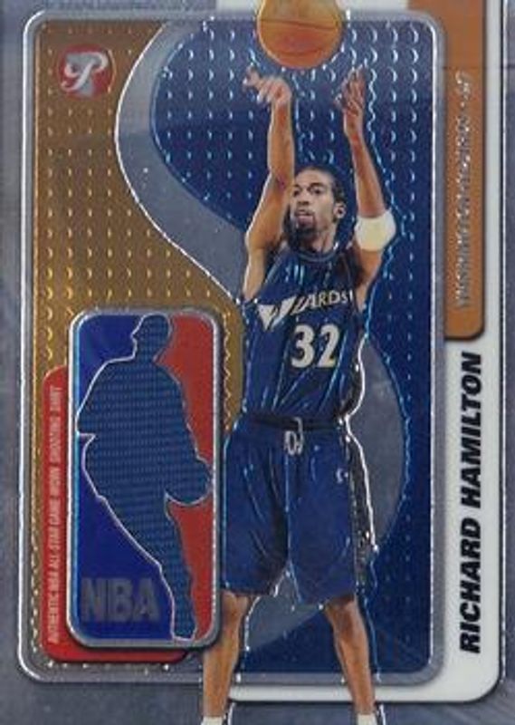 Richard Hamilton 2001 Topps Pristine #BL-RH Jumbo Relic RAW