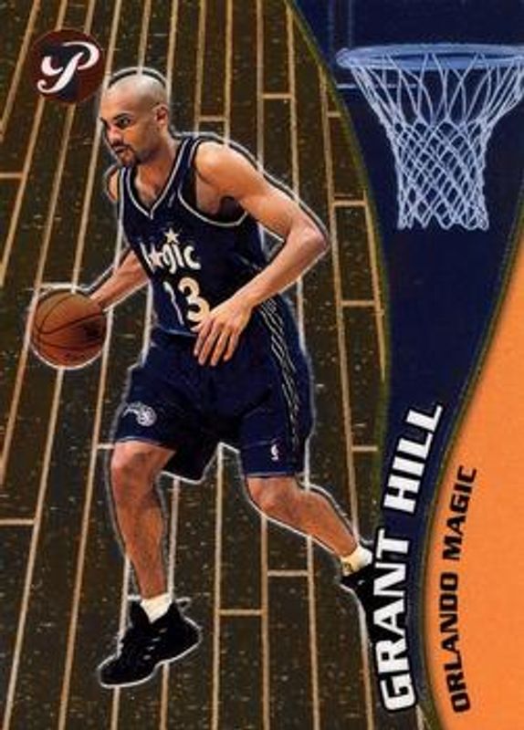 Grant Hill 2001 Topps Pristine #37 Base RAW
