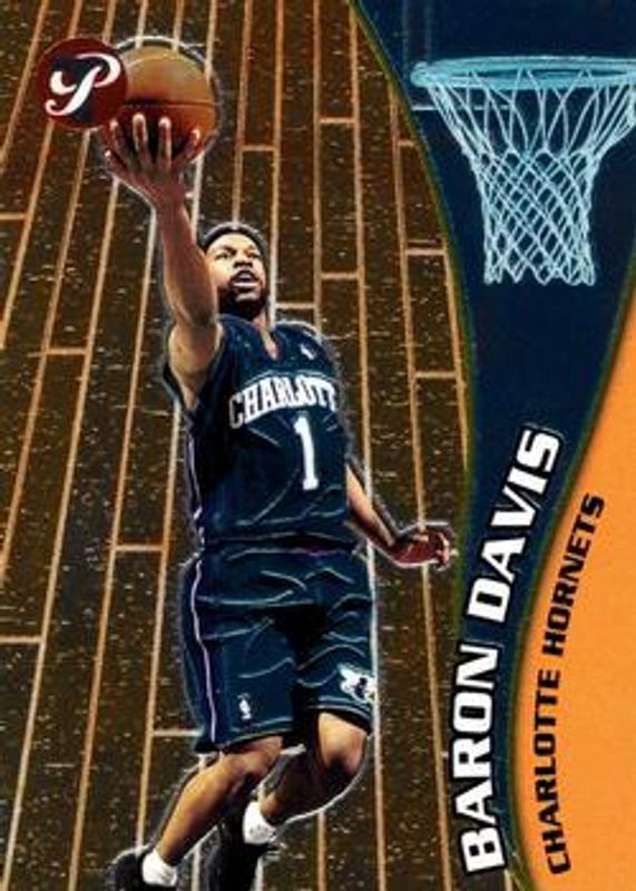 Baron Davis 2001 Topps Pristine #3 Base RAW