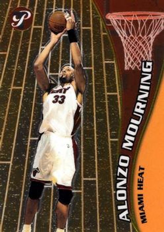 Alonzo Mourning 2001 Topps Pristine #16 Base RAW