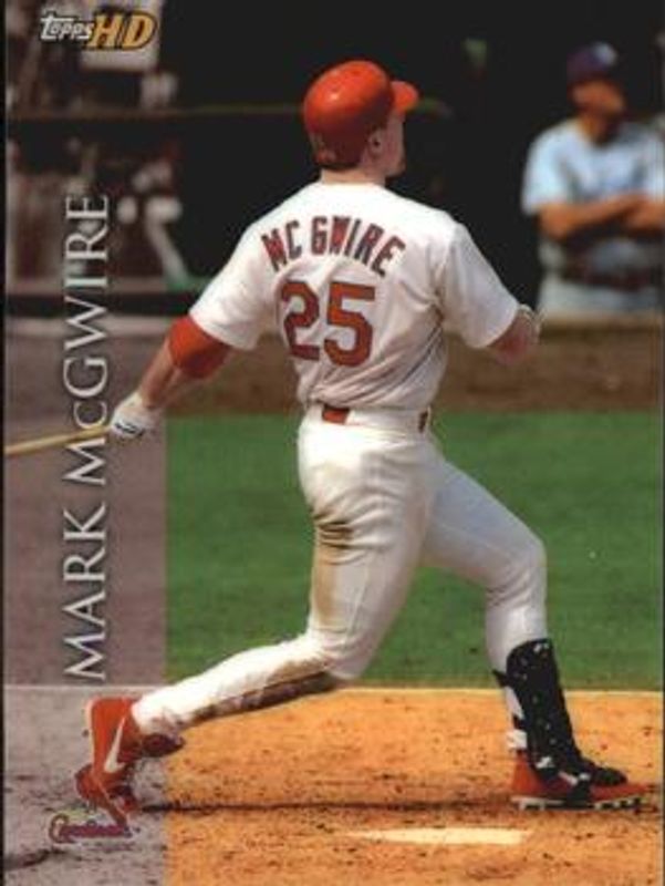Mark McGwire 2000 Topps High Definition (HD) #70 Base RAW
