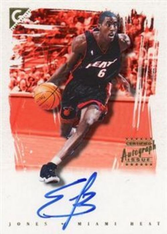 Eddie Jones 2000 Topps Gallery #GS-EJ Signatures RAW