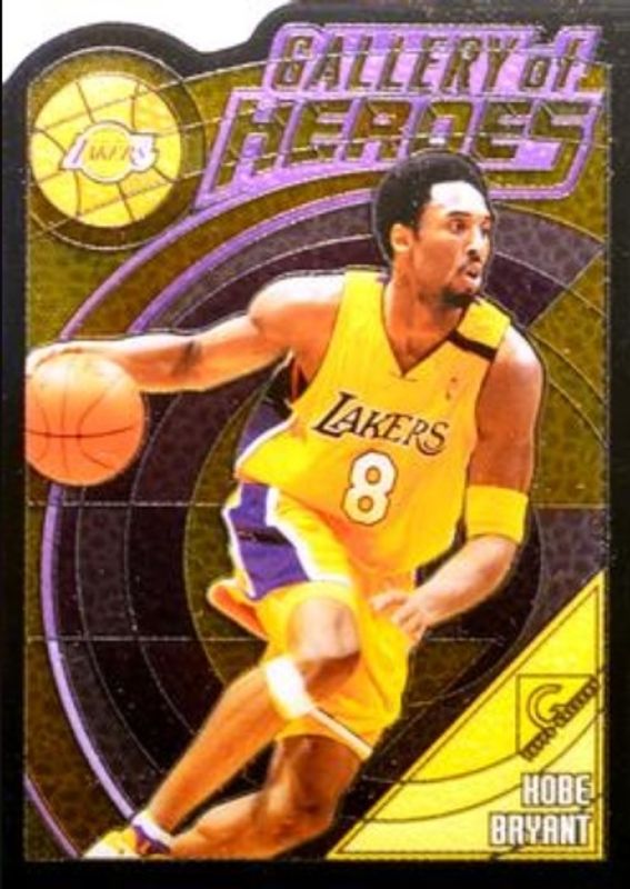 Kobe Bryant 2000 Topps Gallery #GH3 Gallery of Heroes RAW