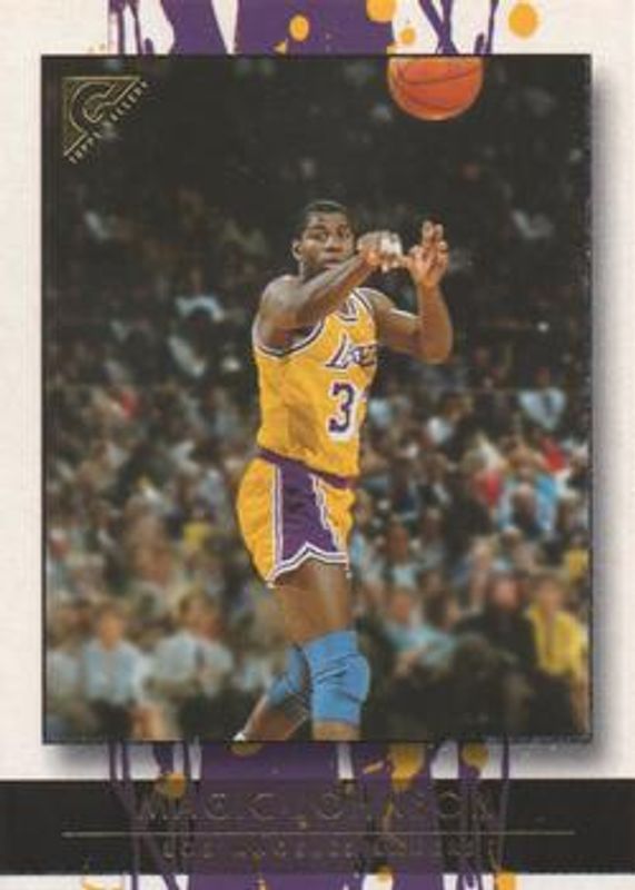 Magic Johnson 2000 Topps Gallery #100 Base /999 RAW