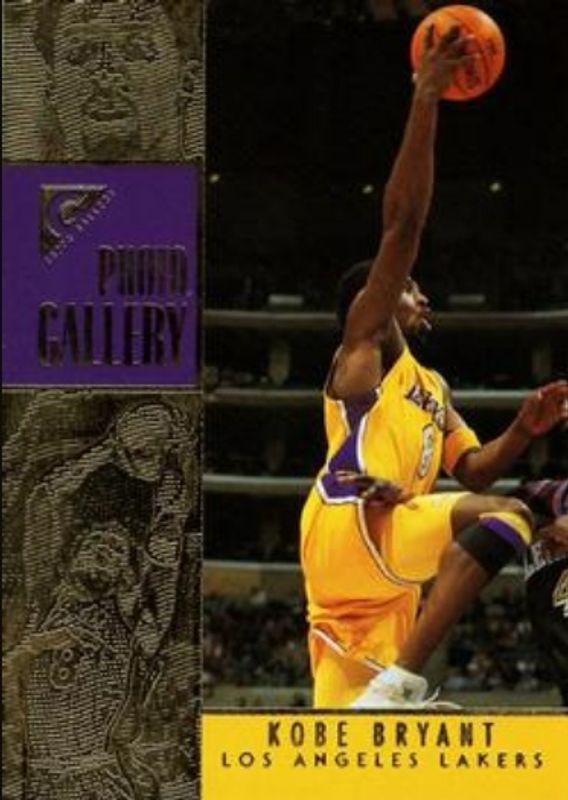 Kobe Bryant 2000 Topps Gallery #PG3 Photo Gallery RAW