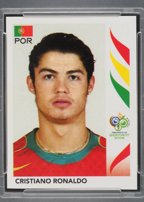 Cristiano Ronaldo 2006 Panini World Cup #298 Base Price Guide