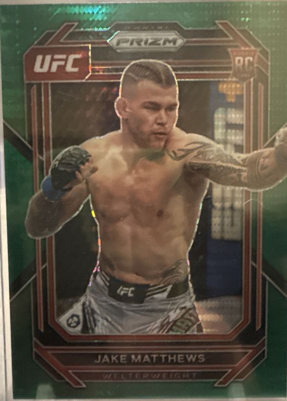 2023 Prizm UFC #109 Green Pulsar /25