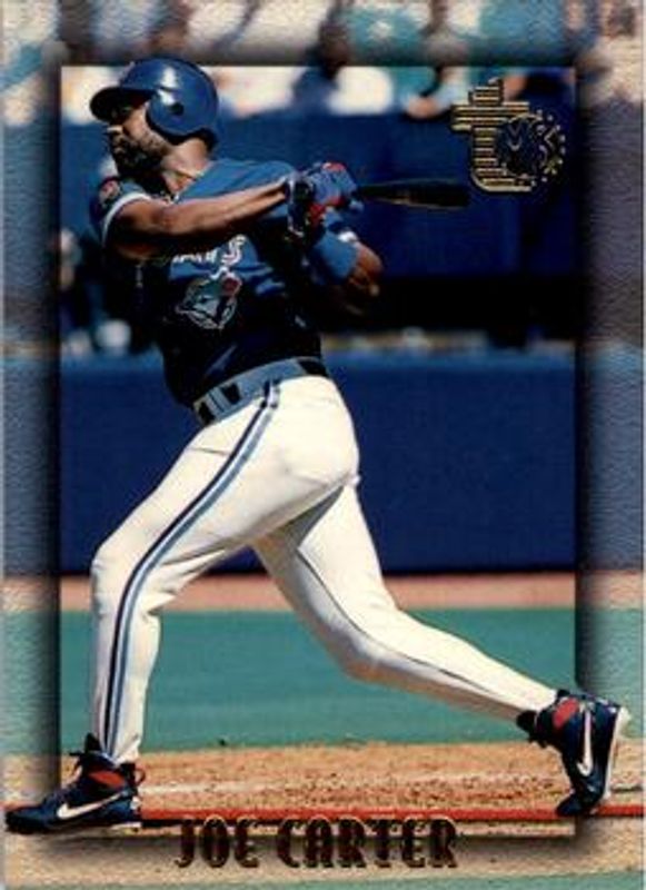 Joe Carter 1995 Topps Embossed #133 Base RAW