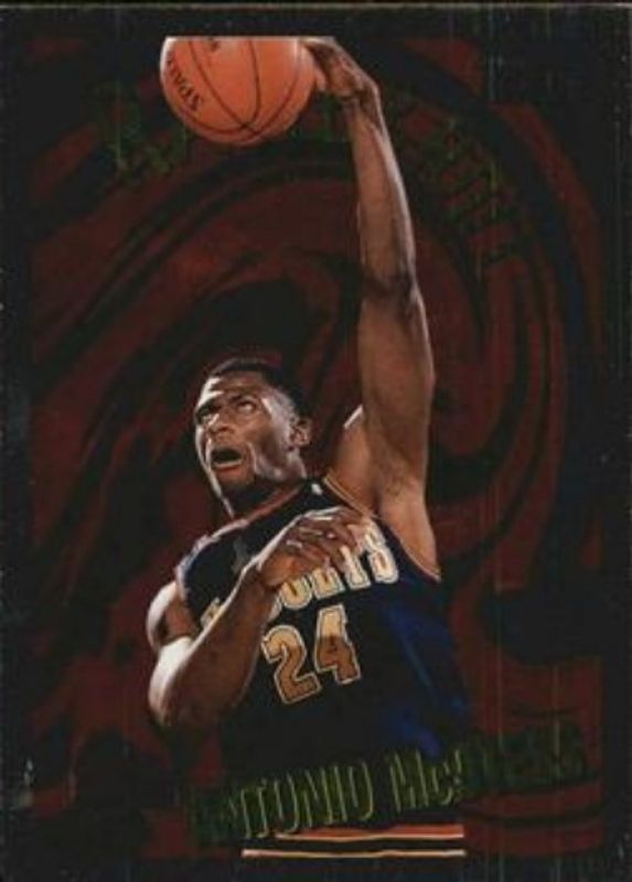 Antonio McDyess 1995 Topps #R6 Rattle and Roll Rookie RAW